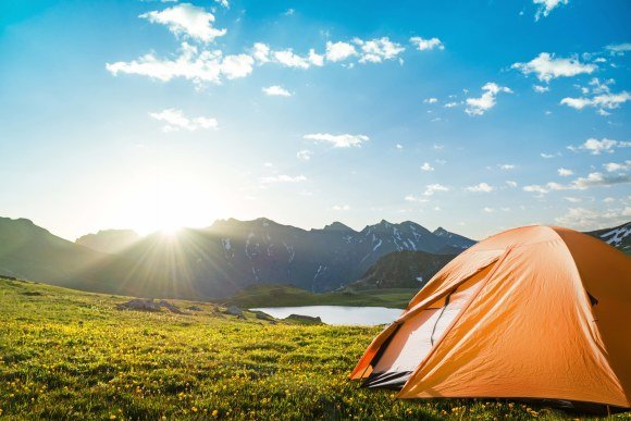camping checklist sunrise